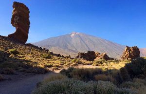 Uitzicht op vulkaan el Teide
