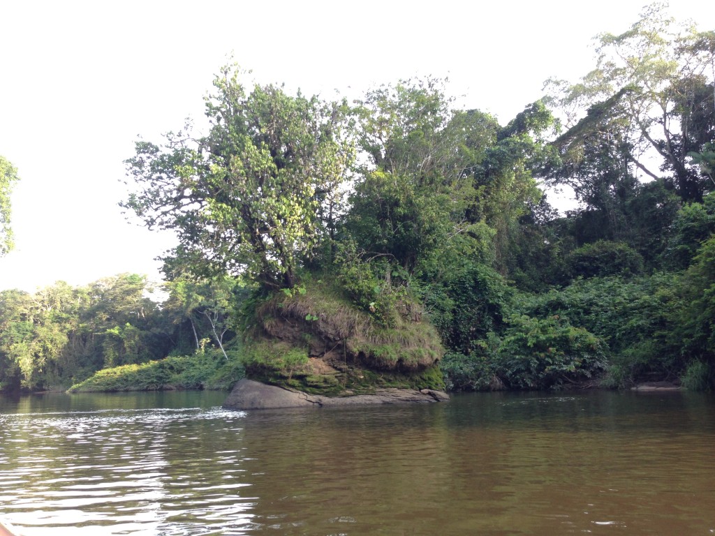 Awarradam eilandje Suriname