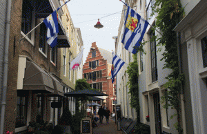 Lief straatje in Middelburg